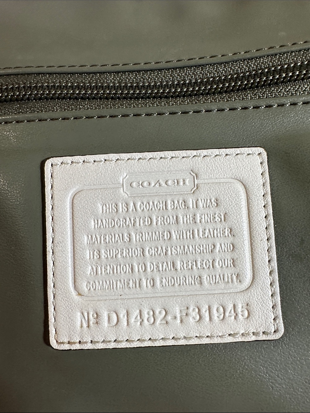Coach tote - Picture 6 of 11